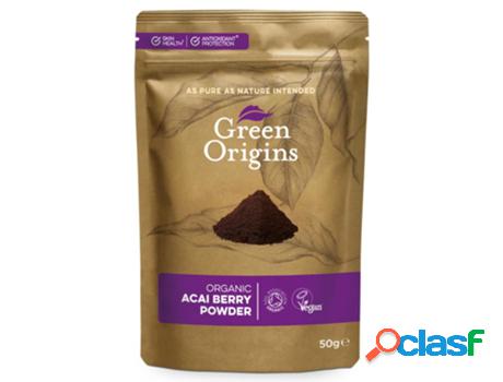 Green Origins Organic Acai Berry Powder (Freeze Dried) 50g