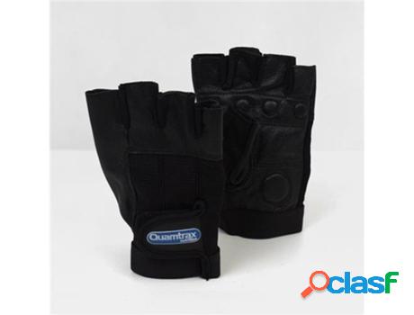 Guantes QUAMTRAX Cuero Negro