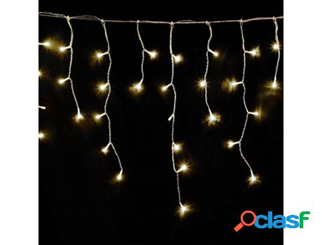 Guirnalda luces navidad cortina 3x1 metros 115 leds blanco
