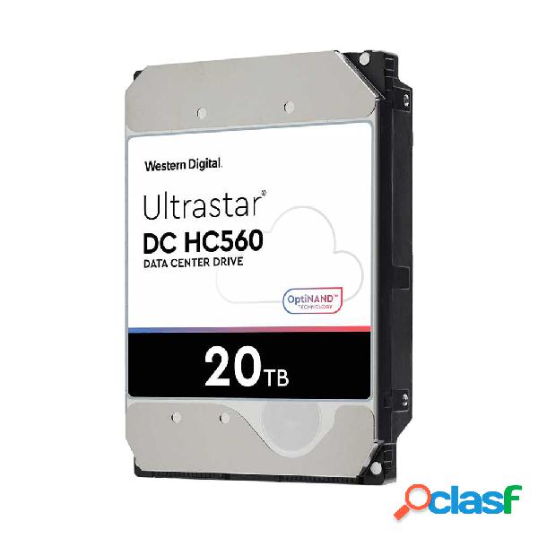 Hdd 20tb western digital ultrastar dc hc560 3.5 sas 7200rpm