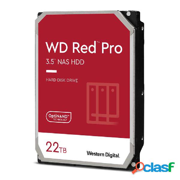 Hdd 22tb western digital red pro 3.5 sata3 7200rpm