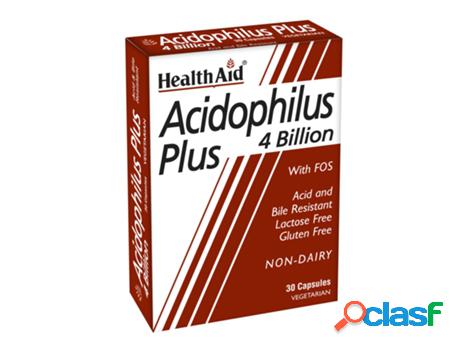 Health Aid Acidophilus Plus 4 Billion with FOS 30&apos;s
