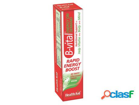 Health Aid B-vital Rapid Energy Boost Effervescent 20&apos;s