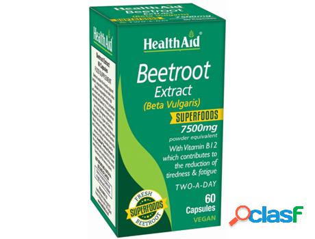 Health Aid Beetroot Extract 7500mg 60&apos;s
