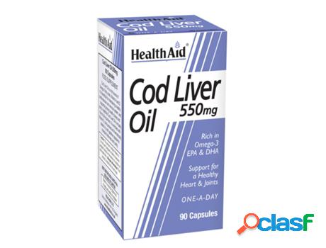 Health Aid Cod Liver Oil 550mg 90&apos;s