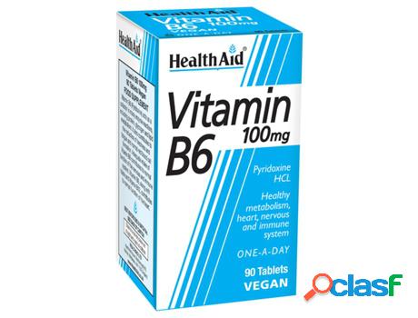 Health Aid Vitamin B6 100mg 90&apos;s