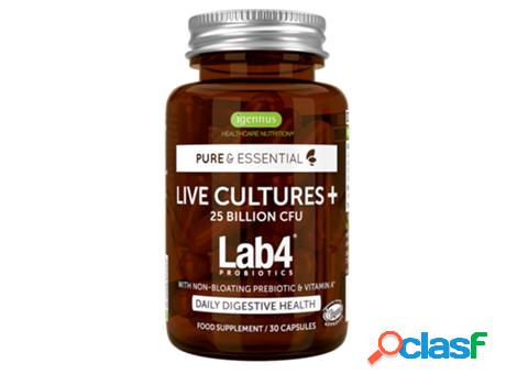 Igennus Pure & Essential Live Cultures+ Lab4 Probiotics