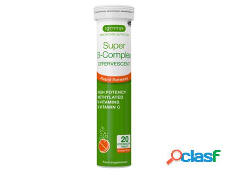 Igennus Super B-Complex Effervescent Orange Flavour