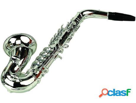 Instrumento Musical DISFRAZZES Saxofon De 8 Notas Metalizado