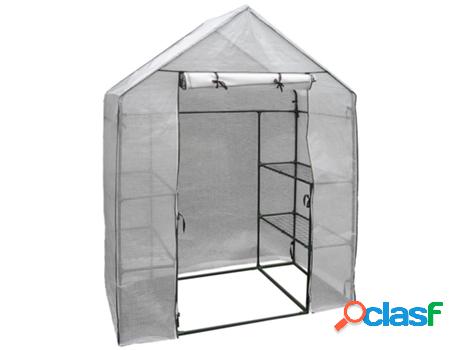 Invernadero portatil pvc casita 195 cm.