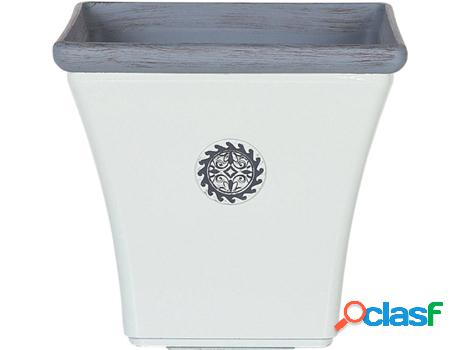 Jarrón Elateia (Blanco - Fibra de Arcilla - cm)