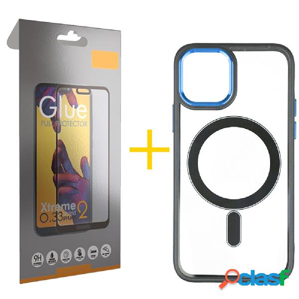 Juego 1 X Película de Vidrio Templado Full y Funda SKYHE