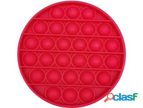 Juego Didáctico POP IT! Círculo Rojo (Edad Mínima: 3