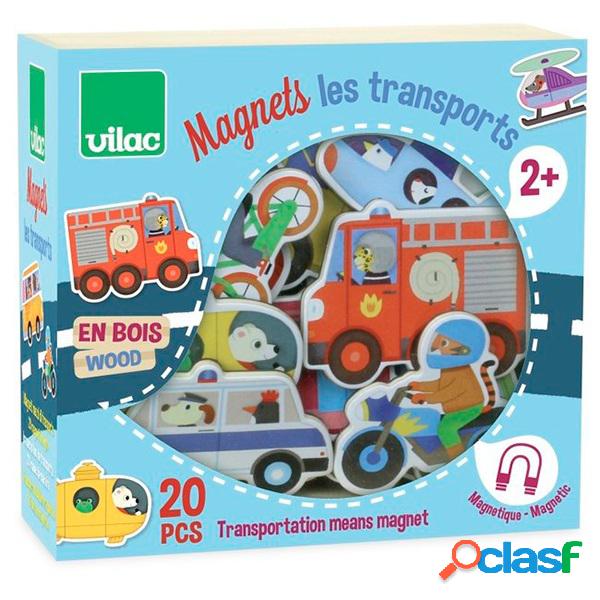 Juego Siluetas Transportes Magn?ticas