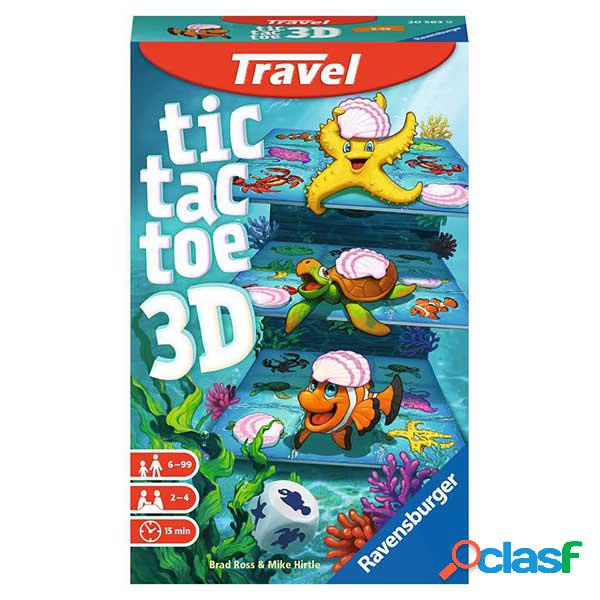 Juego Viaje Tic Tac Toe 3D