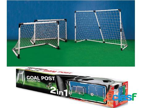Juego de Balizas de Fútbol MONDO Goal 2 en 1