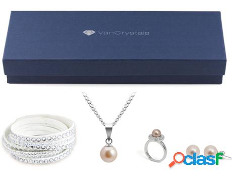 Juego de Joyería VANCRYSTALS (Zinc - Multicolor - Tamaño
