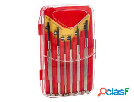 Juego destornilladores precisión maurer 6 piezas