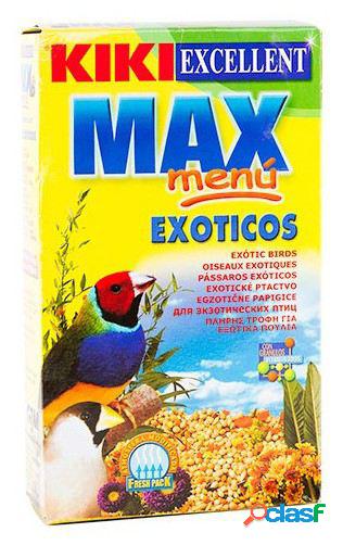 Kiki max menú para pájaros exóticos a base de mezcla de