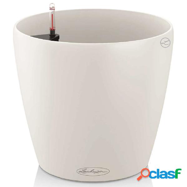 LECHUZA Macetero Classico Color 28 ALL-IN-ONE blanco