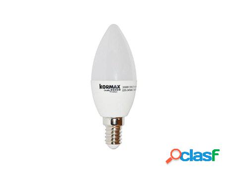 Lamparas led g37 5w e14 vela luz calida pack 5
