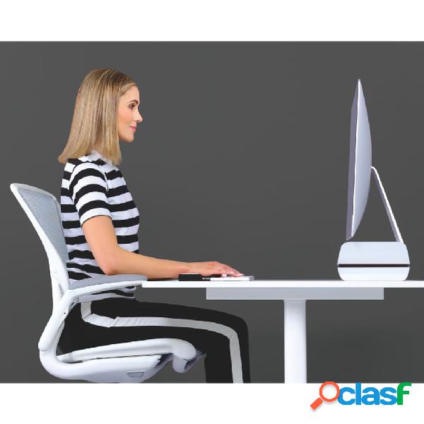 Leitz Soporte ajustable para monitor Ergo WOW blanco y negro