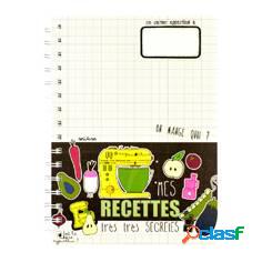 Libreta para Recetas Din A5