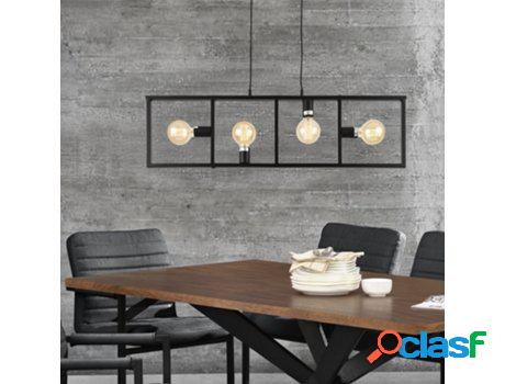 Lámpara Colgante LUX.PRO Negro (60 W - E27)