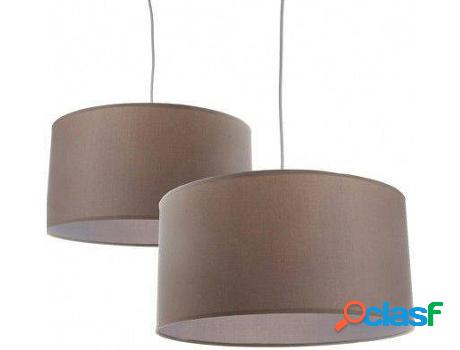 Lámpara De Techo HOGAR Y MÁS Techo Moderna Beige Set