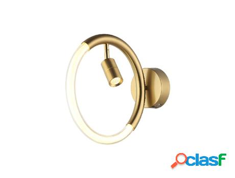 Lámpara de Pared Seleste HOMEMANIA (Bronze Claro-Metal,