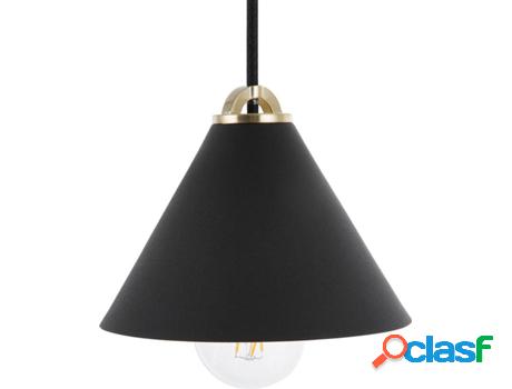 Lámpara de Techo Aragon (Negro - Metal -16x16x169 cm)