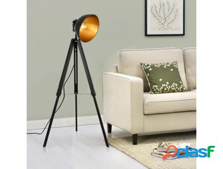 Lámpara de pie LUX.PRO Negro/Dorado (60 W - E27)