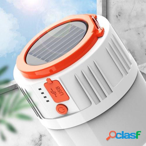 Luces de energía solar portátiles 5 modos Lámpara