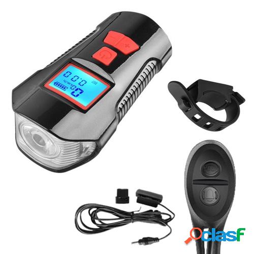 Luz de bicicleta Faro de ciclismo recargable por USB con