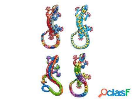 Magnético Lagarto 4 Diferentes Incluye 4 Unidades Regalo