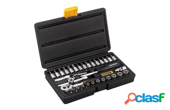 Maletín llaves vaso 1/4 Ironside 36 pcs 45 dt
