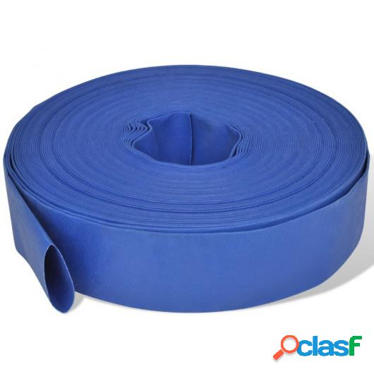Manguera plana de agua 50 m 2" PVC