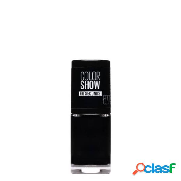 Maybelline Color Show 60 Seconds Nail Polish 677 Blackout