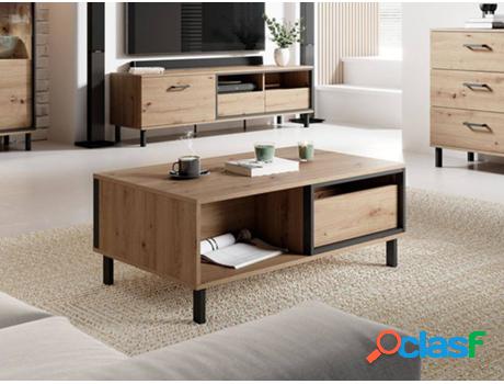 Mesa de Centro VENTA-UNICA Bayori (Beis - Madera - 43.2 x