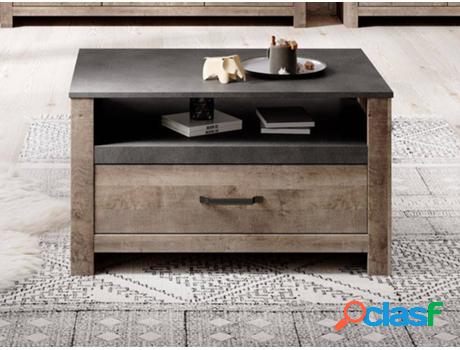 Mesa de Centro VENTA-UNICA Saboni (Gris - Beis - Madera -