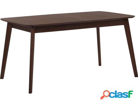 Mesa de Comedor Madox (Marrón - MDF -90x150x75 cm)