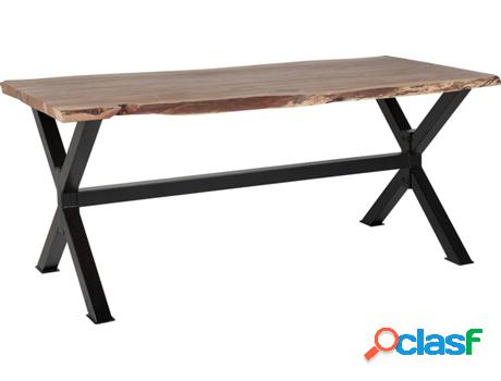 Mesa de Comedor Valbo (Marrón - Madera de Acacia -180x95x79