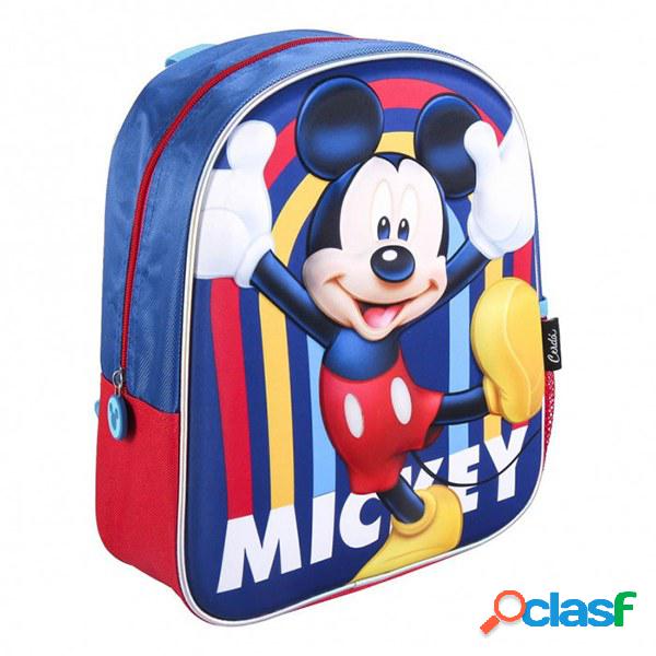 Mickey Mochila Infantil 3D Luces