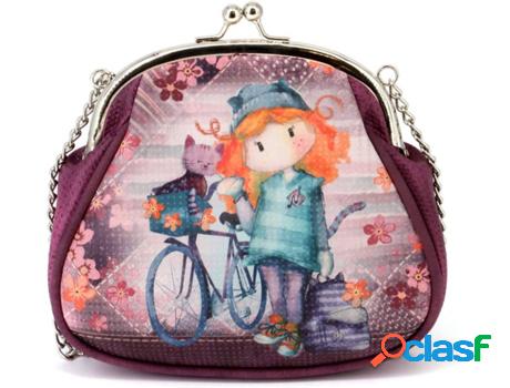 Monedero FOREVER NINETTE Bicycle Bolso Retro Cadena grande