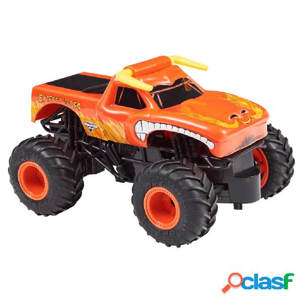 Monster Jam Coche teledirigido de juguete El Toro Loco 1:24