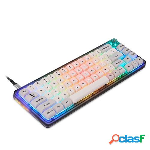 Motospeed CK69 Teclado mecánico para juegos con cable de 67