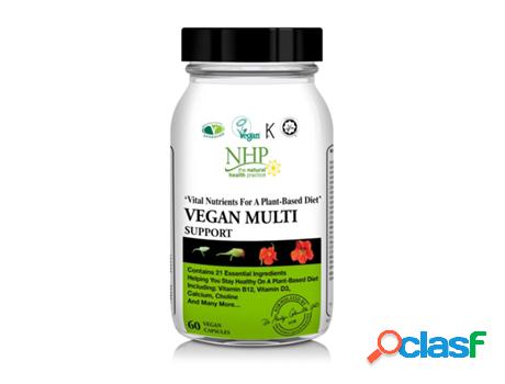 Natural Health Practice (NHP) Vegan Multi Support 60&apos;s