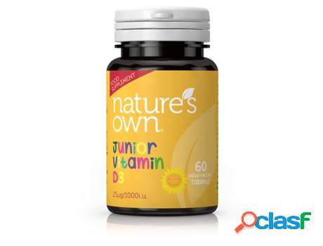 Nature&apos;s Own Junior Vitamin D3 25ug 60&apos;s