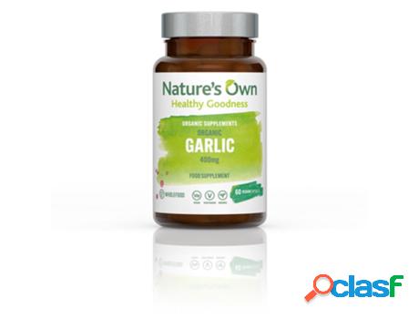 Nature&apos;s Own Organic Garlic 60&apos;s