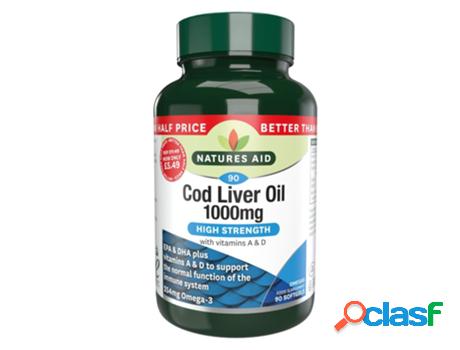 Natures Aid Cod Liver Oil 1000mg 90&apos;s